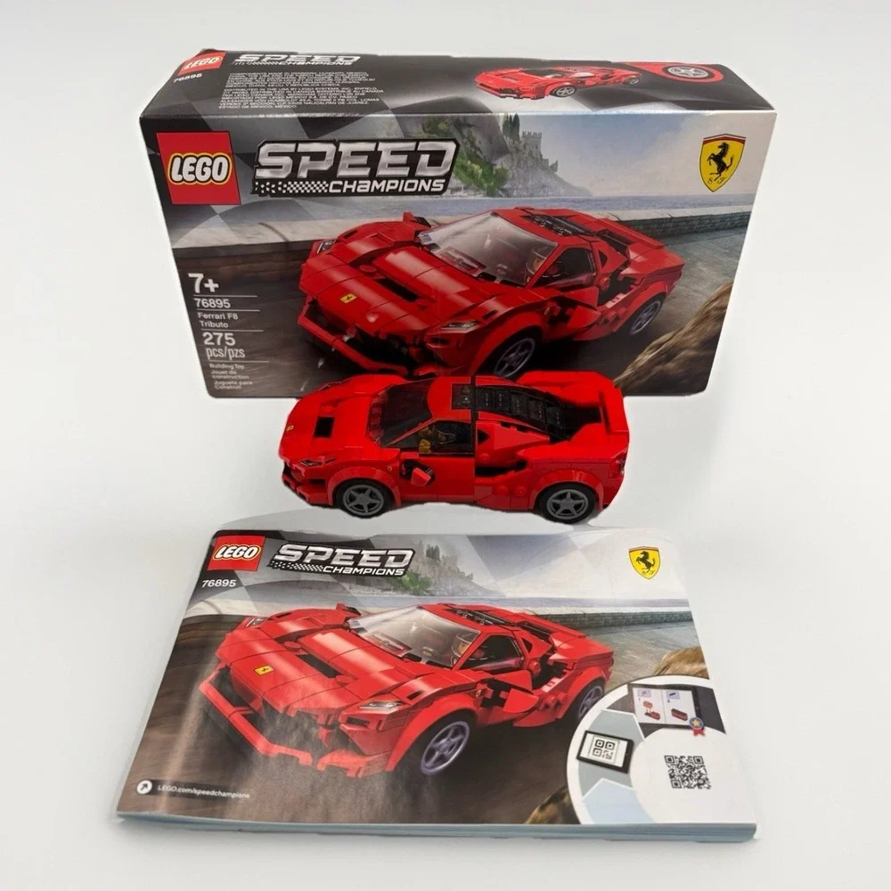 LEGO Speed Champions 76895 – Ferrari F8‎ Tributo - vollständig